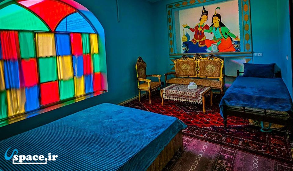 نمای اتاق پاسیار اقامتگاه بوم گردی عمارت سرهنگ - اصفهان - بادرود